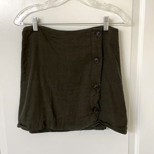 Linen urban outfitters skirt
